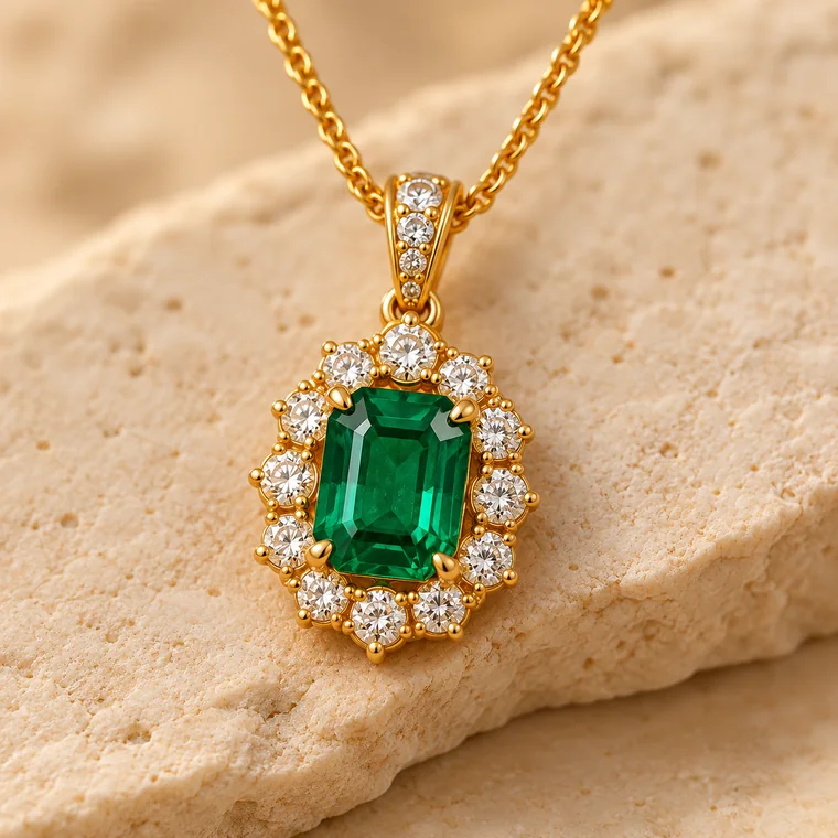 Emerald pendant design inspiration
