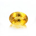 Yellow Citrine 12.14 Carat (13.49 Ratti)
