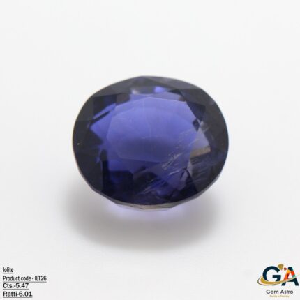 Iolite 5.47 Carat (6.01 Ratti)