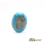 Turquoise (Firoza) 7.11 Carat (7.82 Ratti) - Image 2