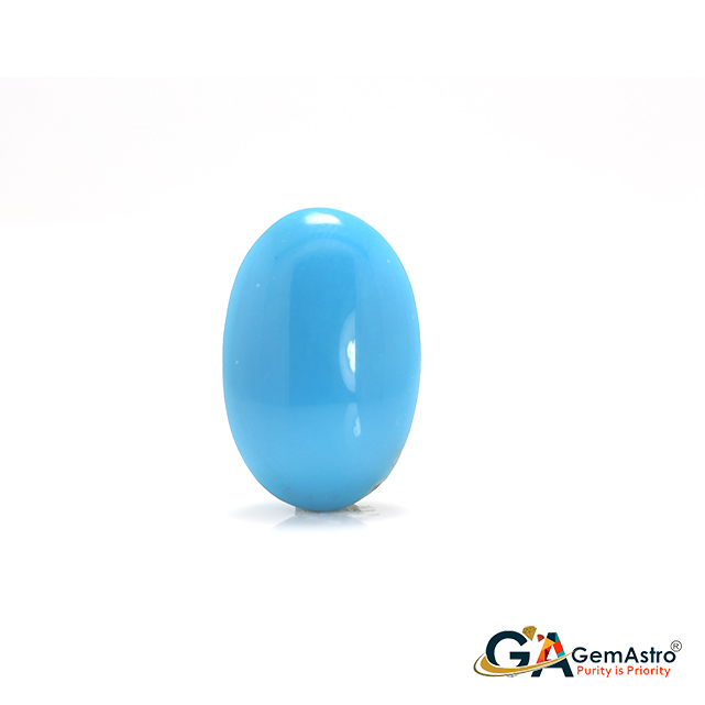 TR-130.jpg Turquoise (Firoza) 8.64 Carat (9.50 Ratti) - Image 1