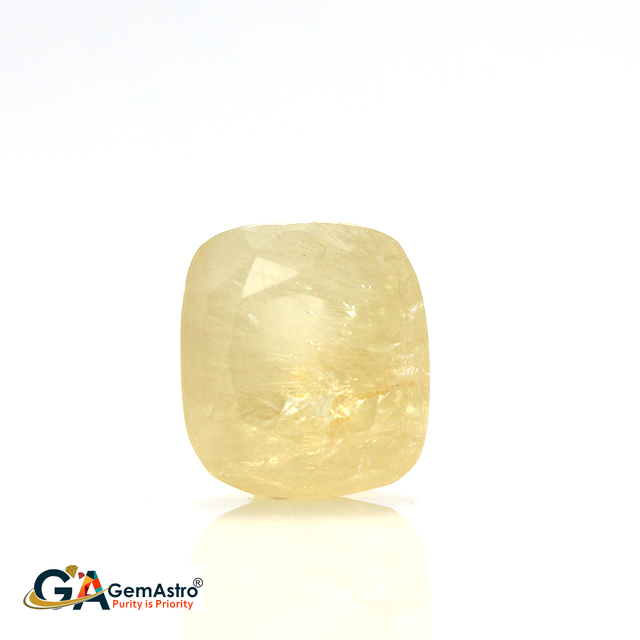 Yellow Sapphire gays 390 Yellow Sapphire 7.12 Carat (7.83 Ratti) - Image 1
