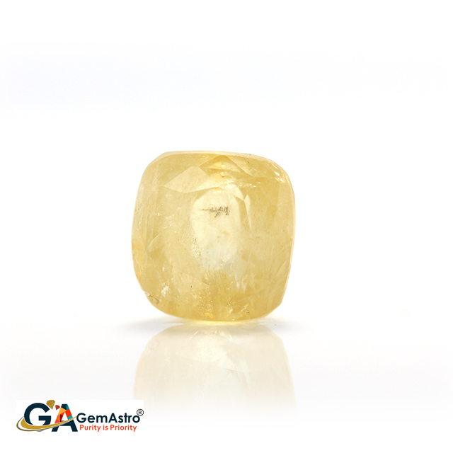 Yellow Sapphire gays 414-1 Yellow Sapphire 4.62 Carat (5.08 Ratti) - Image 1