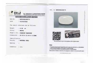 Opal 9.26 Carat (10.18 Ratti)