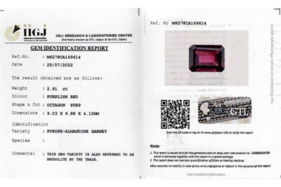 Rhodolite Garnet 2.91 Carat (3.20Ratti)
