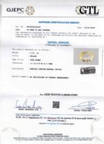 Yellow Sapphire 4.11 Carat (4.52 Ratti) - Image 2