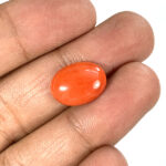 Natural Japanese Coral 6.85 Carat (7.54 Ratti) Moonga - Image 2