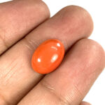 Natural Japanese Coral 5.28 Carat (5.81 Ratti) Moonga - Image 2
