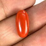 Natural Japanese Coral 6.02 Carat (6.62 Ratti) Moonga - Image 2