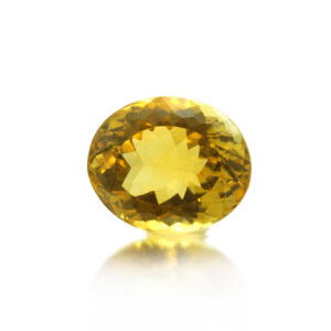 Yellow Citrine 9.44 Carat (10.38 Ratti)