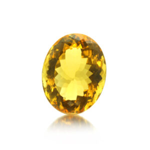 Yellow Citrine 9.62 Carat (10.58 Ratti)