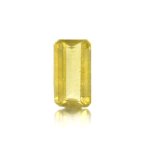 Natural Yellow Beryl 4.58 Carat (5.04 Ratti) Heliodor