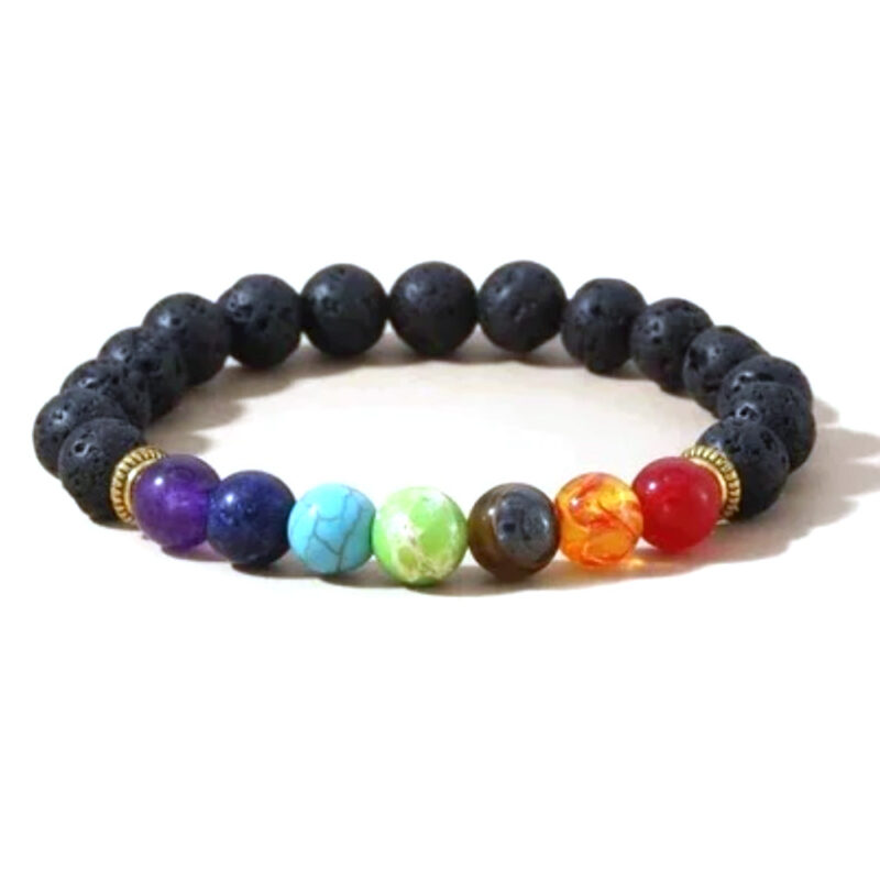 Lava with 7 chakras