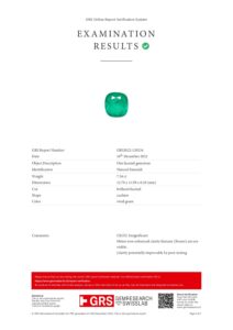 Emerald 7.54 Carat (8.29 Ratti) Panna - Colombian - Image 4