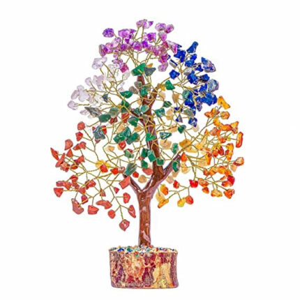 Seven Chakra Crystal Tree