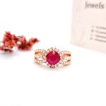 Ruby Engagement Ring - Image 7