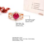 Ruby Engagement Ring - Image 4