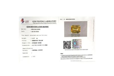 Real Zircon 5.97 Carat (6.63 Ratti)