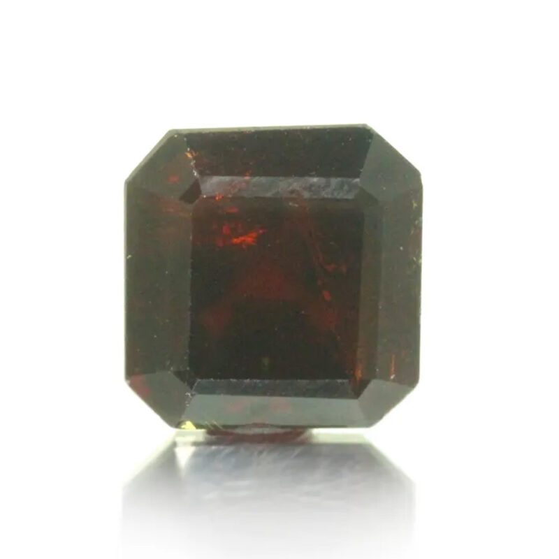 Hessonite Garnet (Gomed) 12.27 Carat (13.50 Ratti) Blackish
