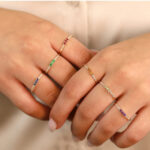 Natural Emerald Ring With Diamond - Image 7
