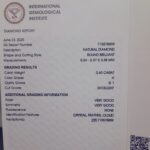 IGI Certified Natural Diamond 0.60 Carat H SI1 - Image 2