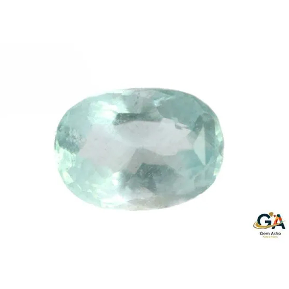 AQ13 Aquamarine 4.09 Carat (4.48 Ratti) - Image 1