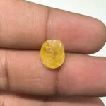 Yellow Sapphire 6.02 Carat (6.04 Ratti Pukhraj)