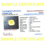 Yellow Sapphire 4.79 Carat (5.27 Ratti Pukhraj) - Image 2