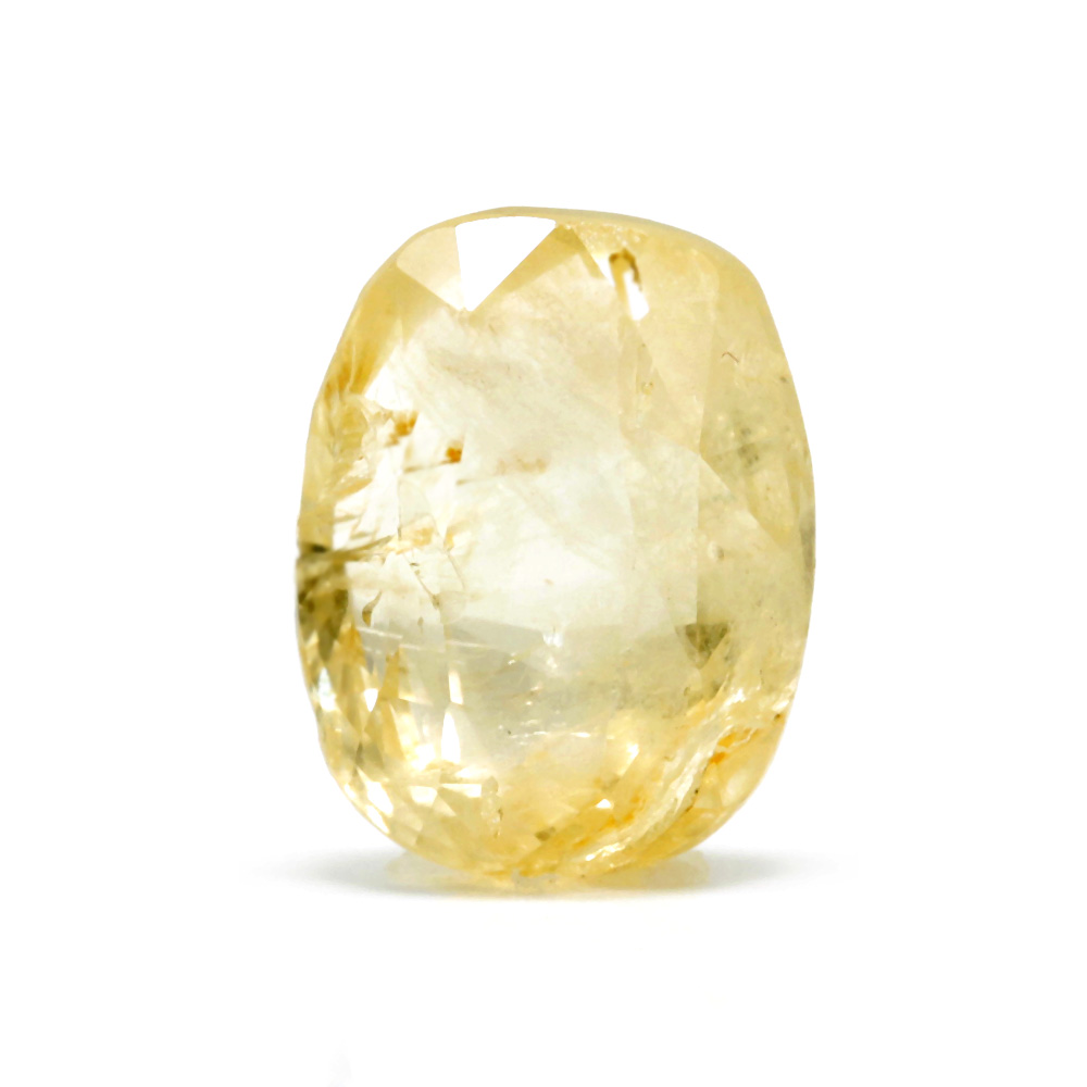 YS699 (1) Yellow Sapphire 5.85 Carat (6.44 Ratti Pukhraj) - Image 1